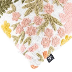 Putetrekk Blomsterdrøm broderi 48x48cm