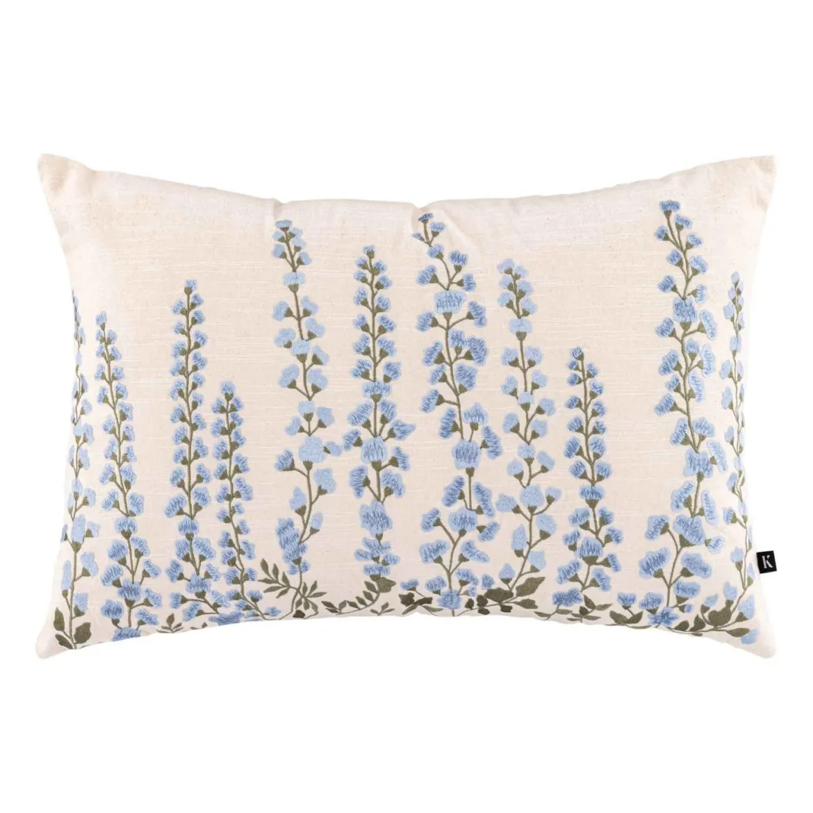 Putetrekk Blåregn broderi 40x60cm
