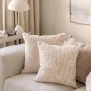 Putetrekk Chenille mix 48x48cm