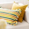 Putetrekk Daisy 48x48cm sennep