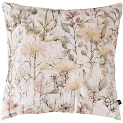 Putetrekk Stilkblomster broderi 48x48cm