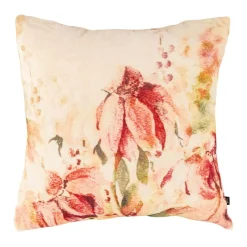 Putetrekk Velur Fleur 48x48 cm rosa