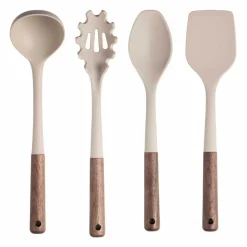 Redskapsett Scandi Kok & Stek, 4 deler, brun