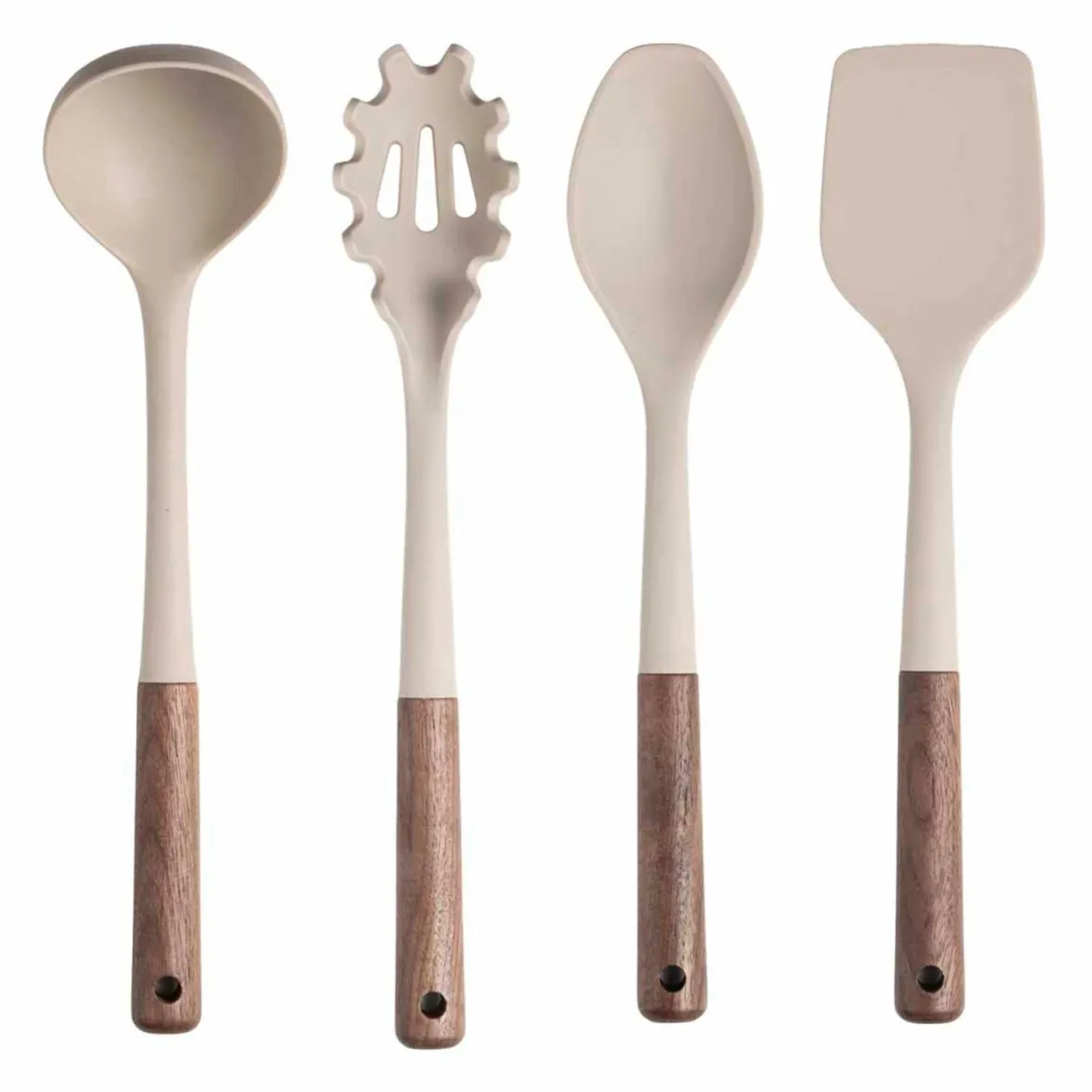 Redskapsett Scandi Kok & Stek, 4 deler, brun