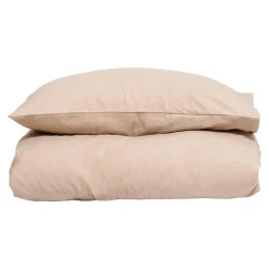 Sengesett Flanell Embrace 140x220 cm beige