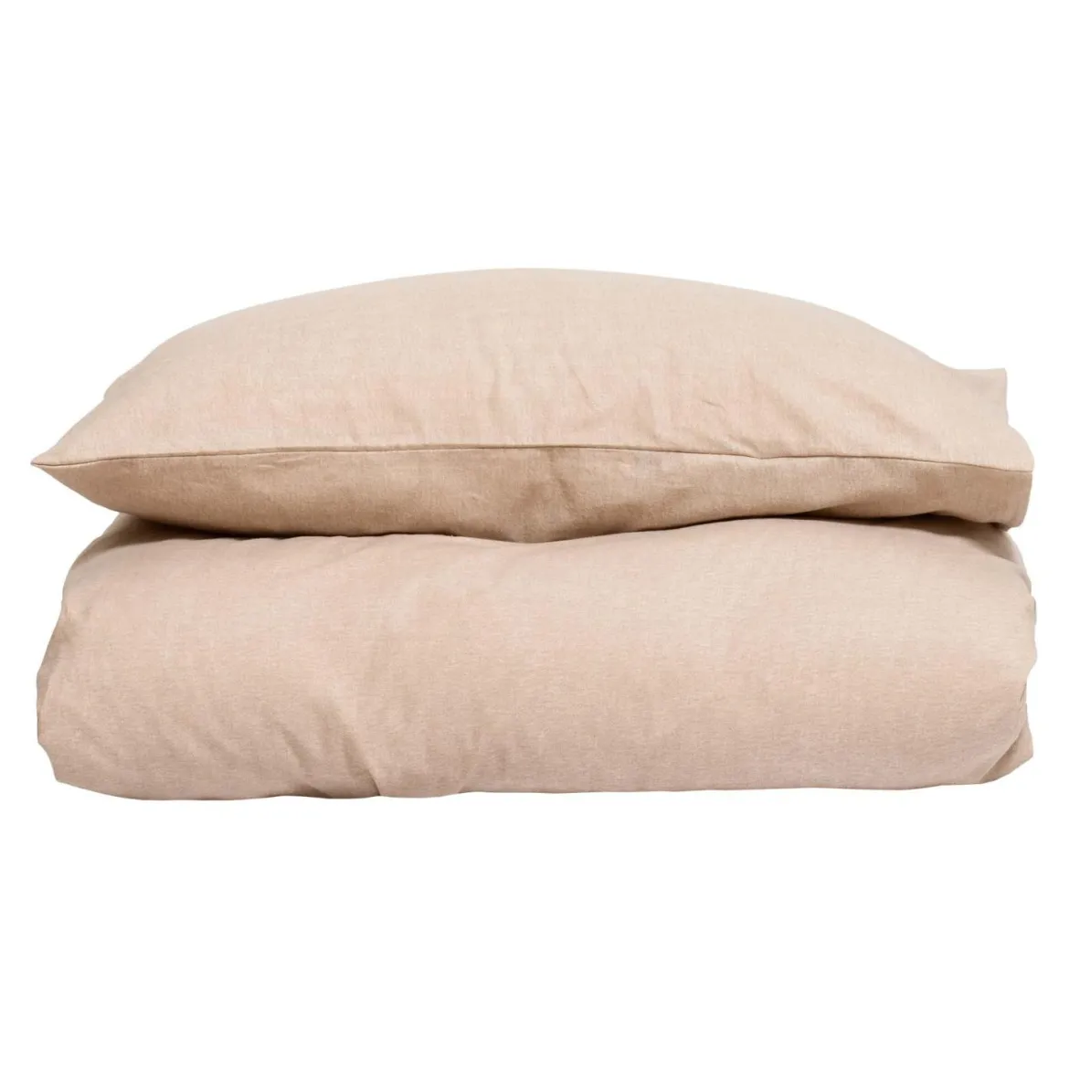 Sengesett Flanell Embrace 140x220 cm beige