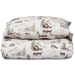 Sengesett Flanell Winter Wonderland 140*220 cm