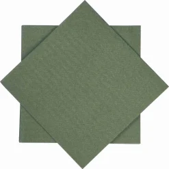 Serviett airlaid 40x40cm grønn
