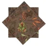 Serviett Autumn fruits Brun