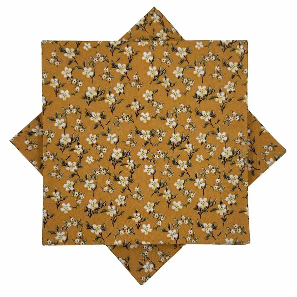 Serviett Tiny Flowers oker