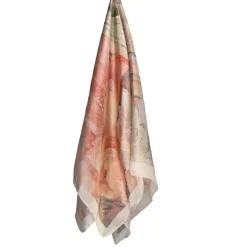 Skjerf Flora 70x70 cm
