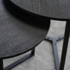 Sofabord Naima sort rund Ø56cm