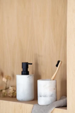 Såpepumpe marmor beige