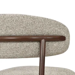 Spisestol Hannah mørk beige