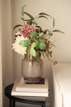 Stilkblomst Dahlia 70 cm rosa
