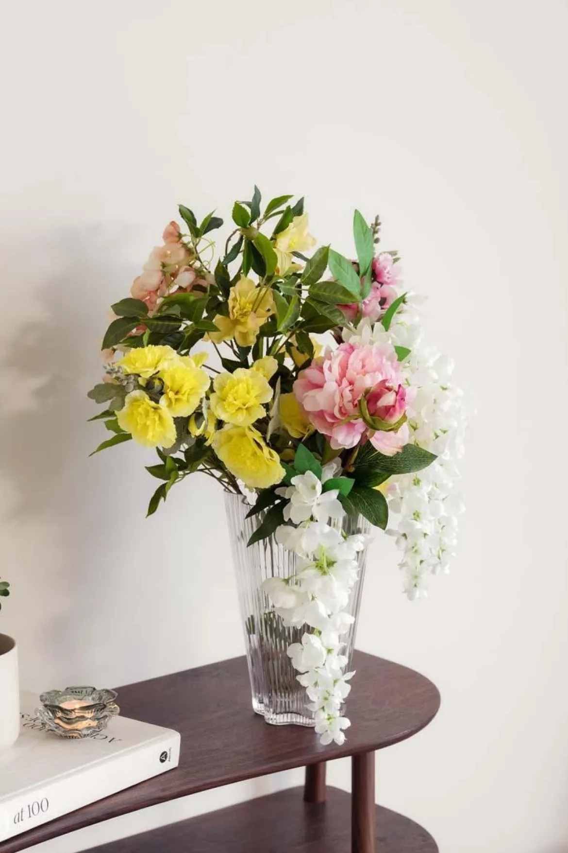 Stilkblomst Stokkrose 91 cm gul