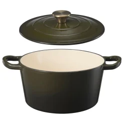 Støpejernsgryte 3,8 L grønn