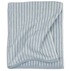 Strandhåndkle Stripes lys blå