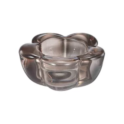 Telysholder Blomst 3,8 cm brun