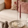 Telysholder Flow 7 cm creme
