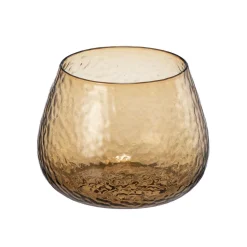 Telysholder Glimre 7,5cm brun