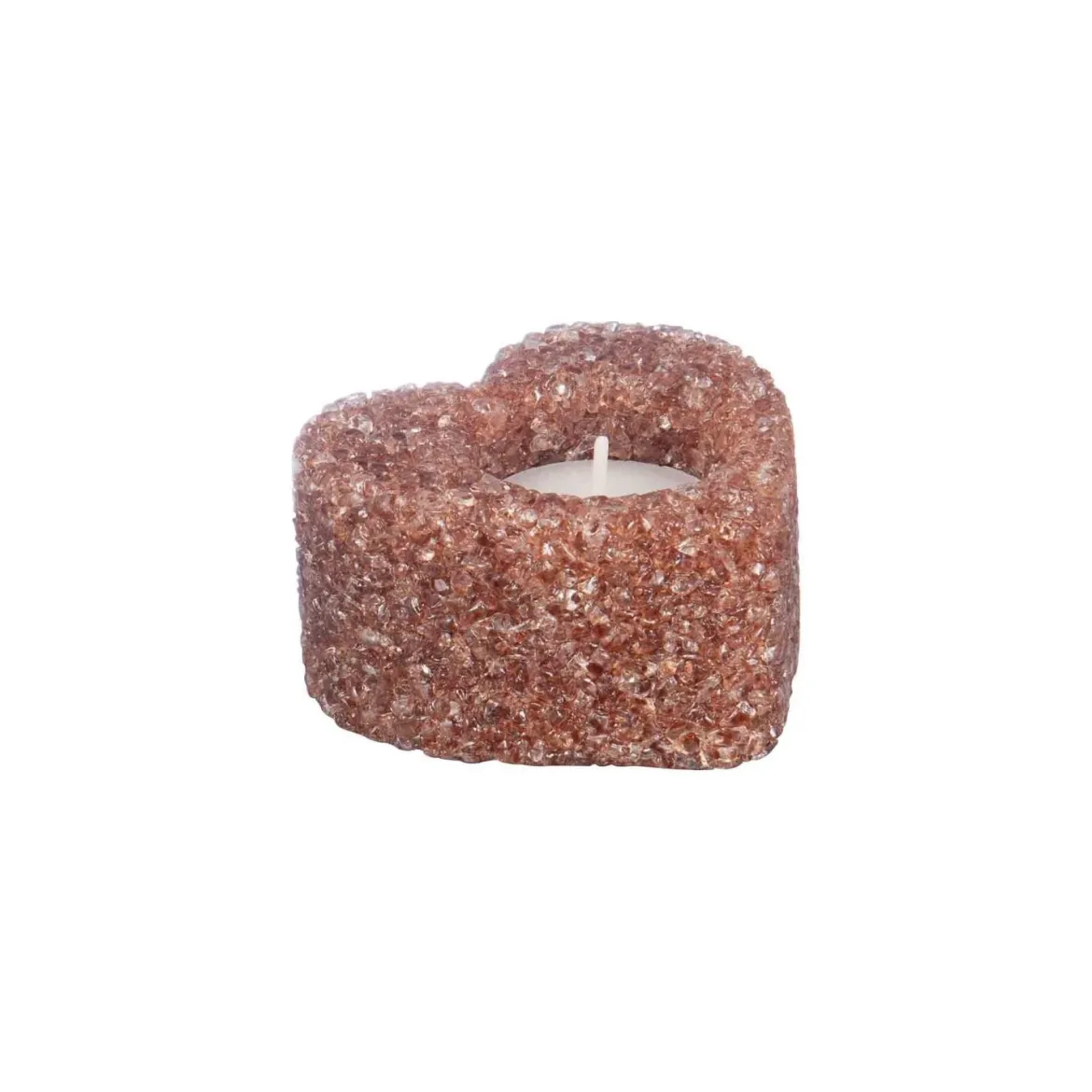 Telysholder Hjertesten 4,5 cm