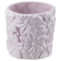 Telysholder Lilla blomst 8,6 cm