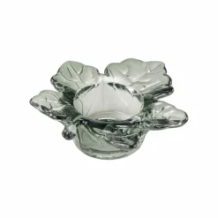 Telysholder Lønneblad 10cm Grønn