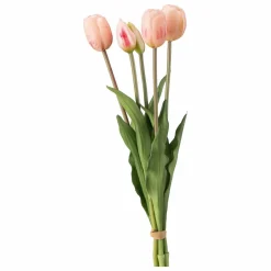 Tulipan Bukett 39cm 5-pk rosa