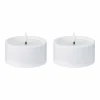 Utelys Fakkel LED 10 cm 2pk gaveeske