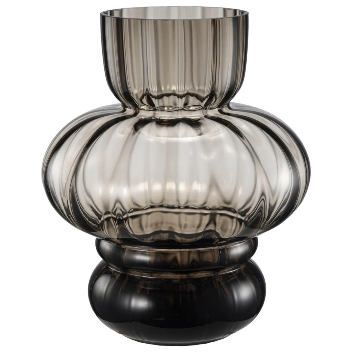 Vase Gabriella 31cm, brun