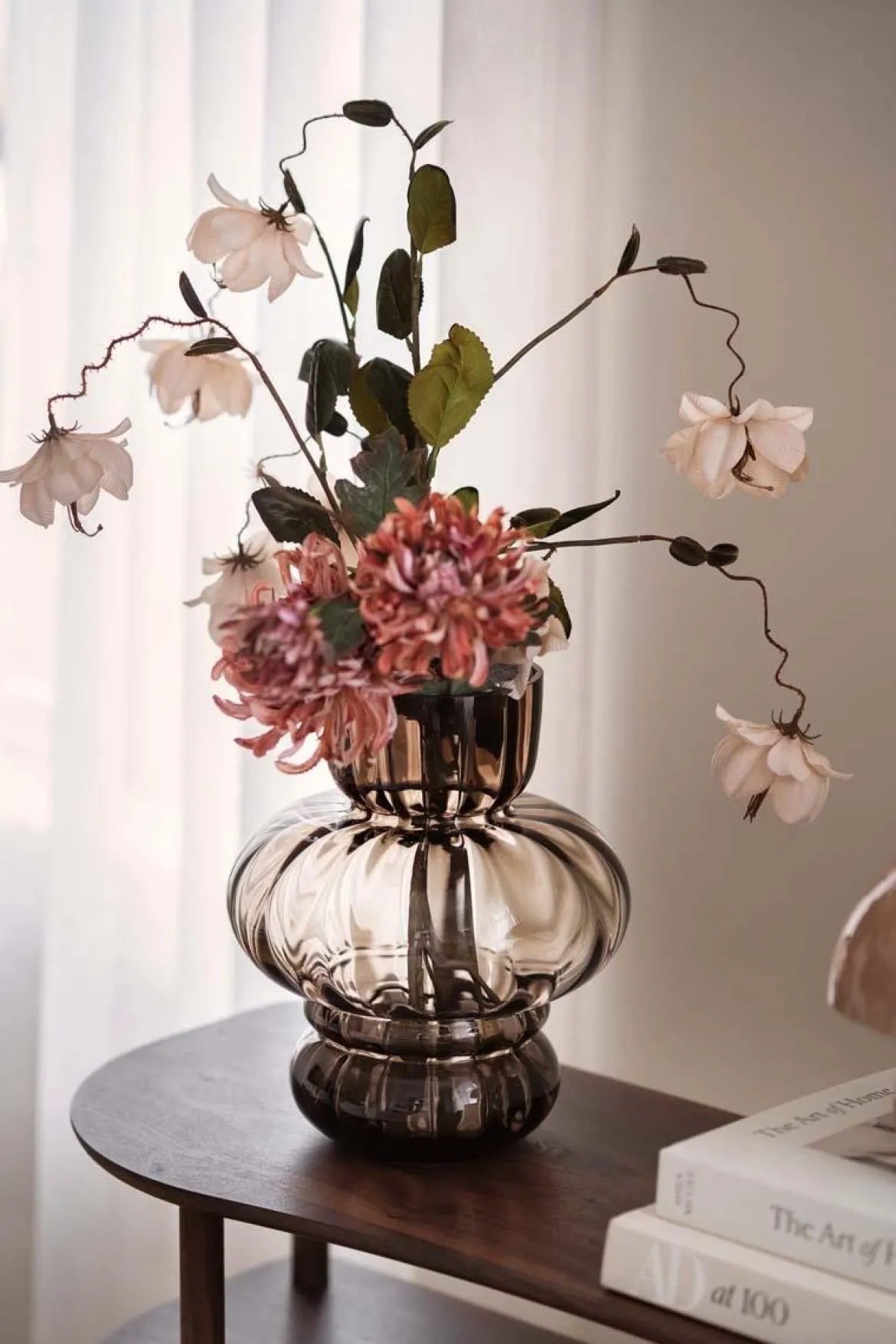 Vase Gabriella 31cm, brun