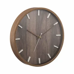 Veggklokke Mahogany 30cm