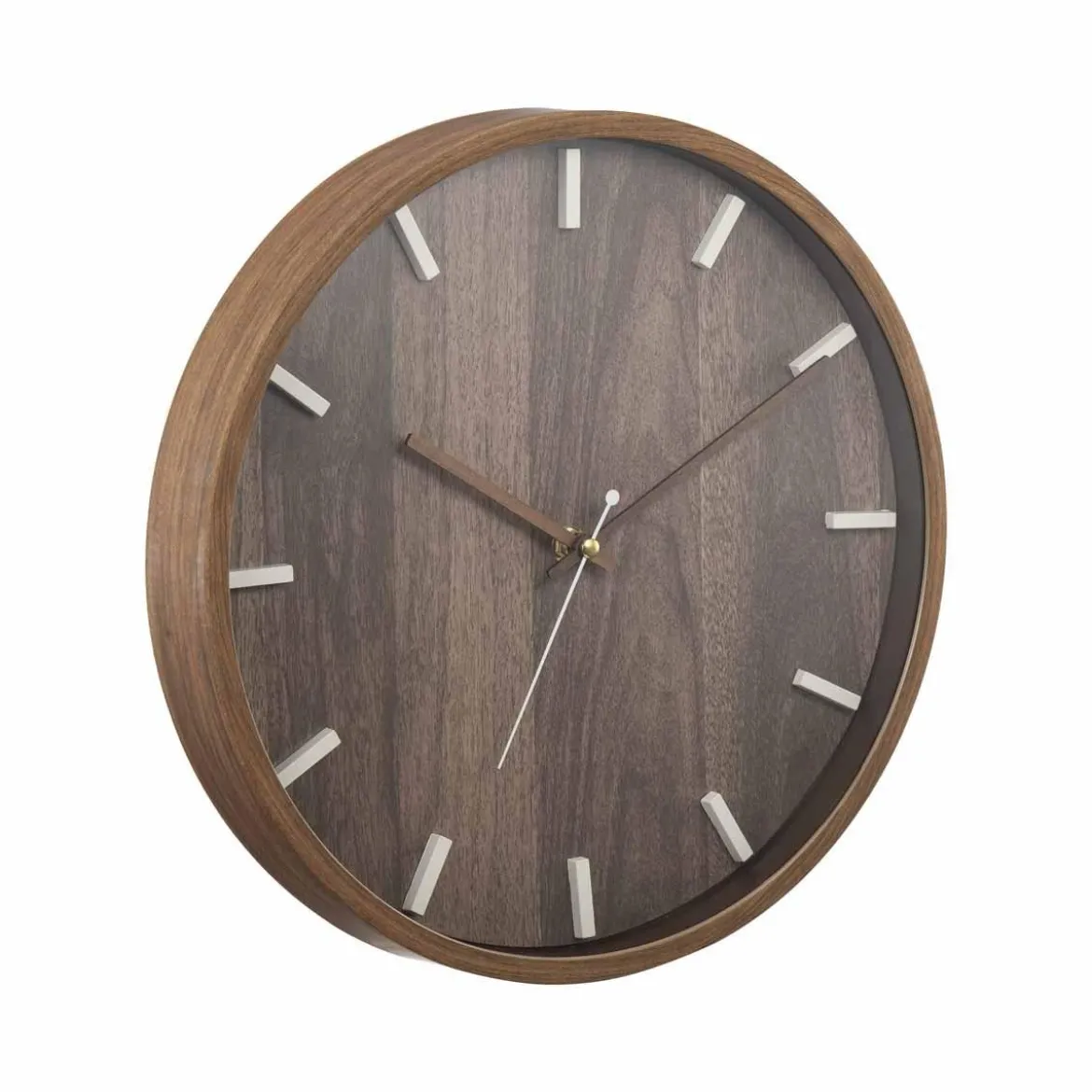 Veggklokke Mahogany 30cm