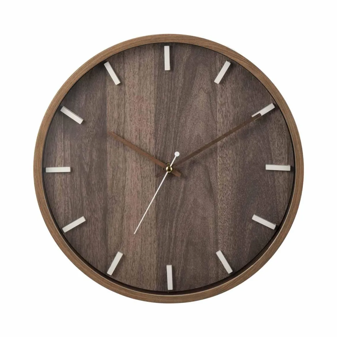 Veggklokke Mahogany 30cm