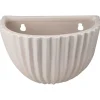 Veggpotte Lena beige