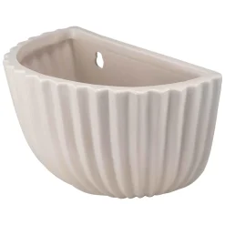 Veggpotte Lena beige